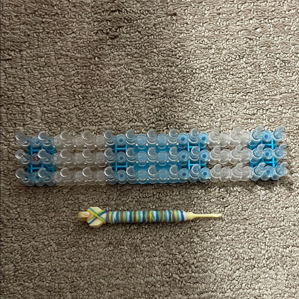 Colorful Loom Band Kit with Hook